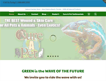 Tablet Screenshot of naturalgardenstore.com